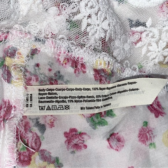 NWOT Free People Floral Shorts With Scalloped Hem Lace - Picture 6 of 10